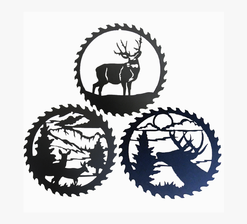 Saw Blade Deer Clipart , Png Download - Circular Saw Blade, Transparent Png, Free Download