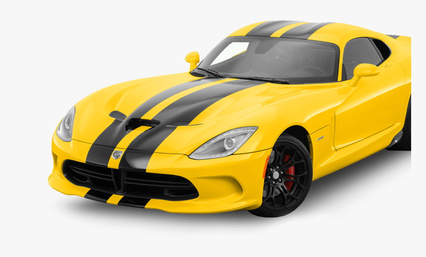 Transparent Classic Cars Png - 2014 Black And Yellow Dodge Viper, Png Download, Free Download