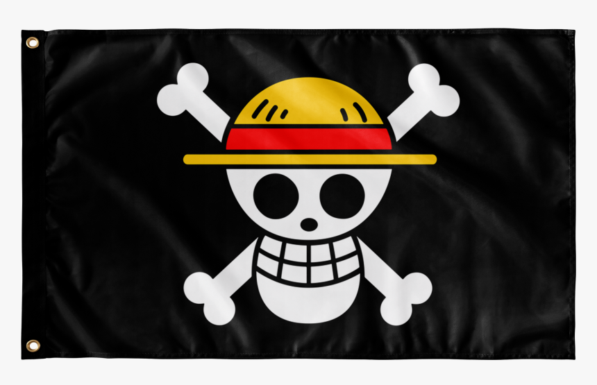 Flags Wall Flag - Straw Hat Luffy Flag, HD Png Download, Free Download