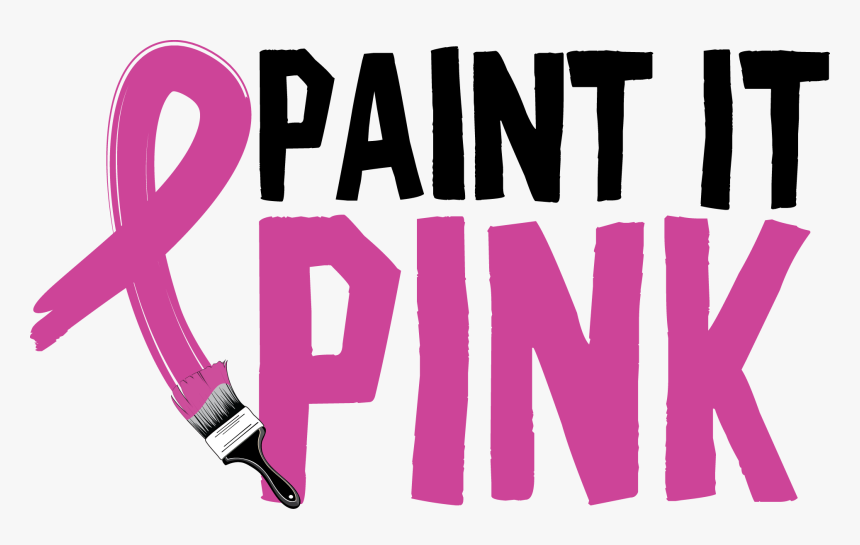 Pink Paint Png - Breast Cancer Awareness Week 2018, Transparent Png, Free Download