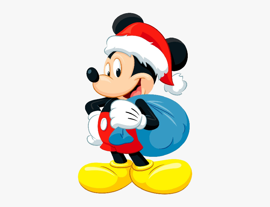 Mickey Merry Christmas Png, Transparent Png - kindpng 