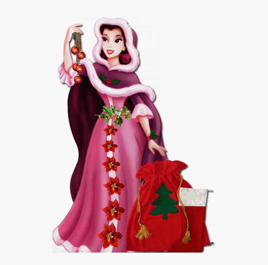 Disney Princess Belle Christmas, HD Png Download, Free Download
