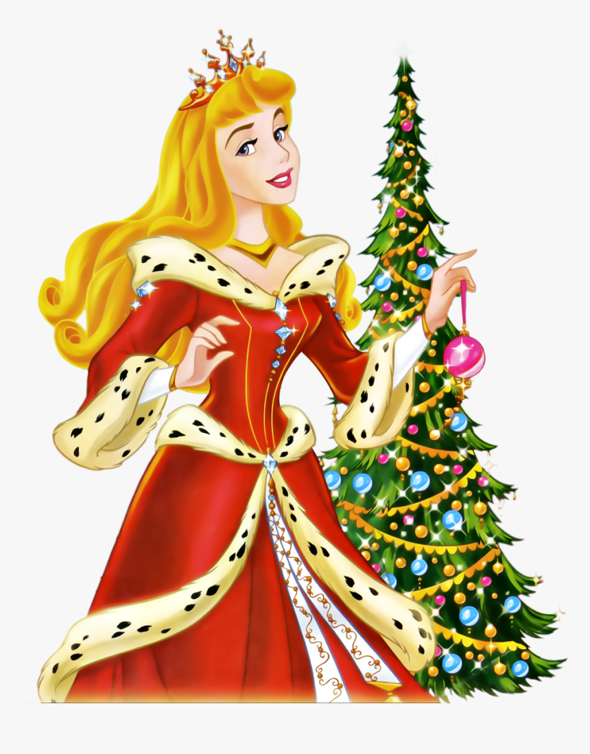 Transparent Kostenlose Weihnachtsclipart - Aurora Disney Princess Christmas, HD Png Download, Free Download