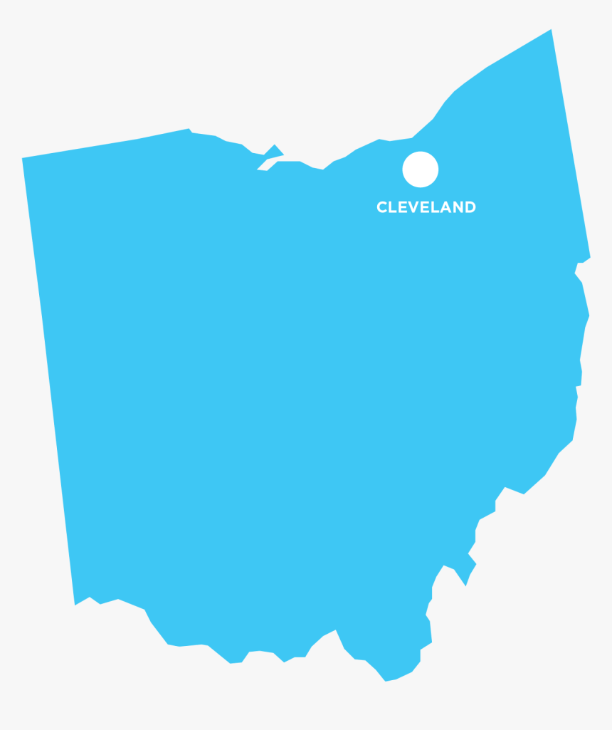 State Ohio Map, HD Png Download, Free Download