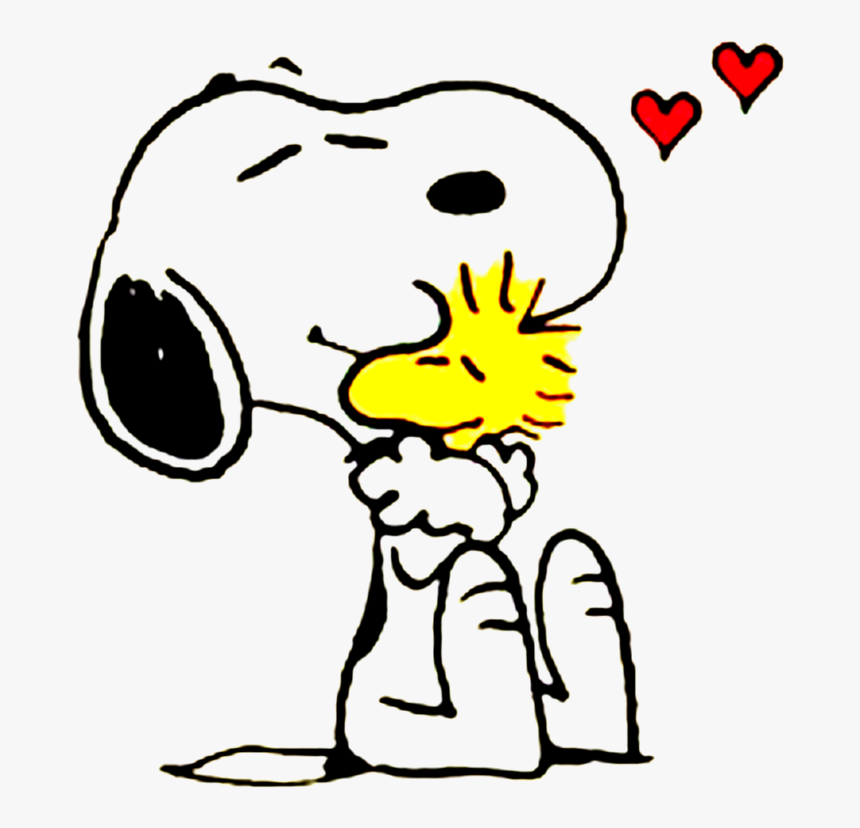 Snoopy Png - Snoopy And Woodstock Hug, Transparent Png, Free Download