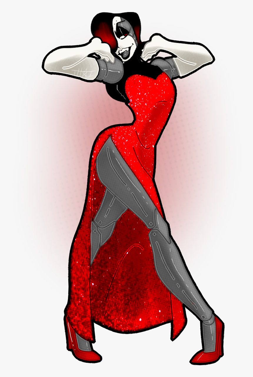 Transparent Jessica Rabbit Png - Mettaton Dress Up, Png Download, Free Download