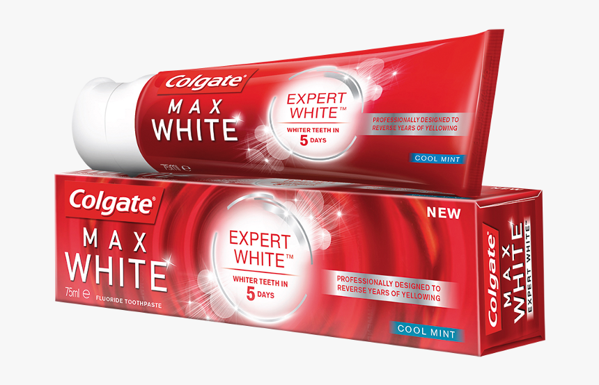 Colgate Max White Expert, HD Png Download, Free Download