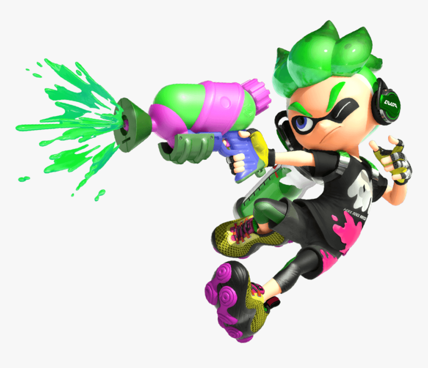 Splatoon 2 Ink Boy, HD Png Download, Free Download