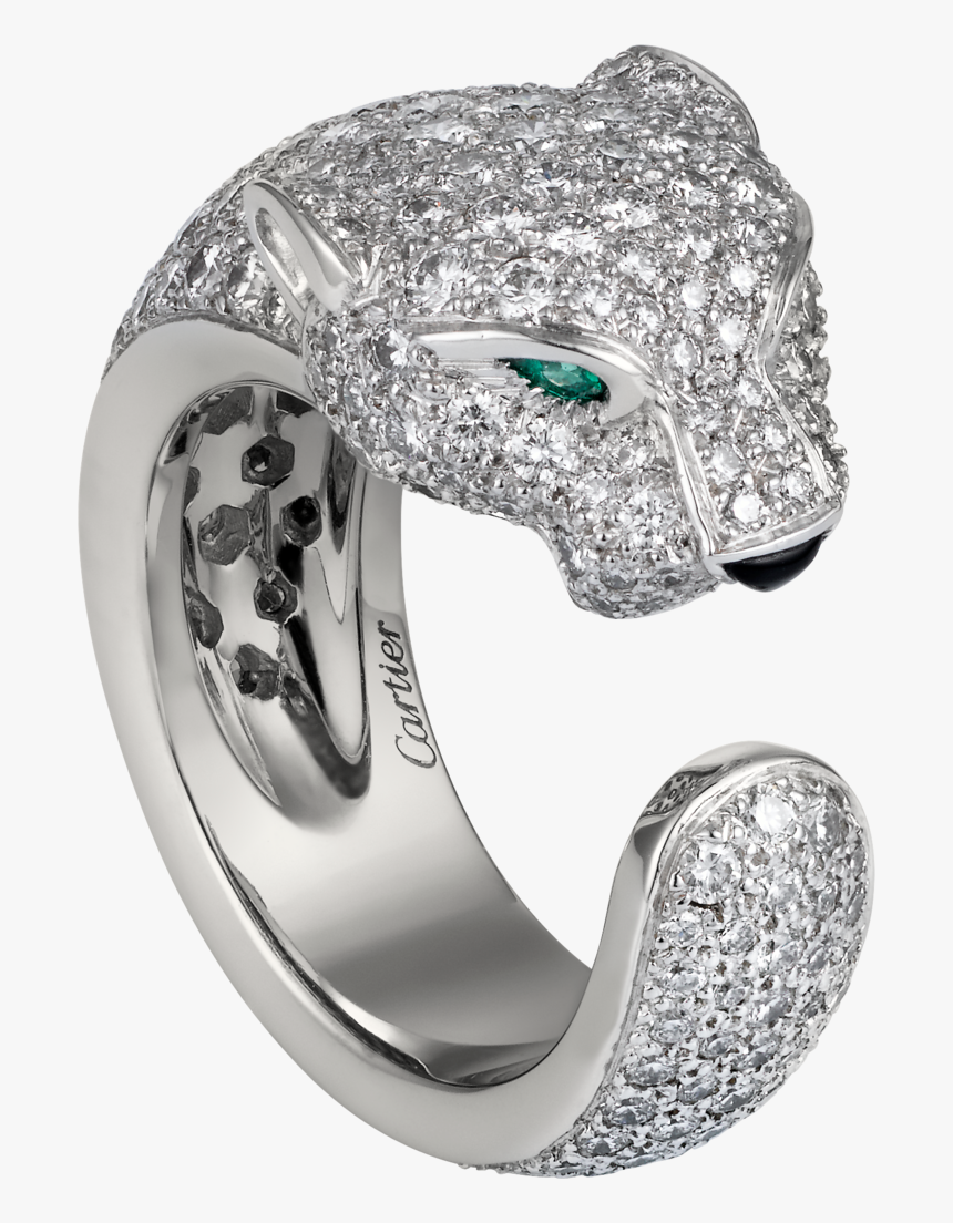 Transparent Diamond Block Png - Cartier Panther Ring Price, Png Download, Free Download
