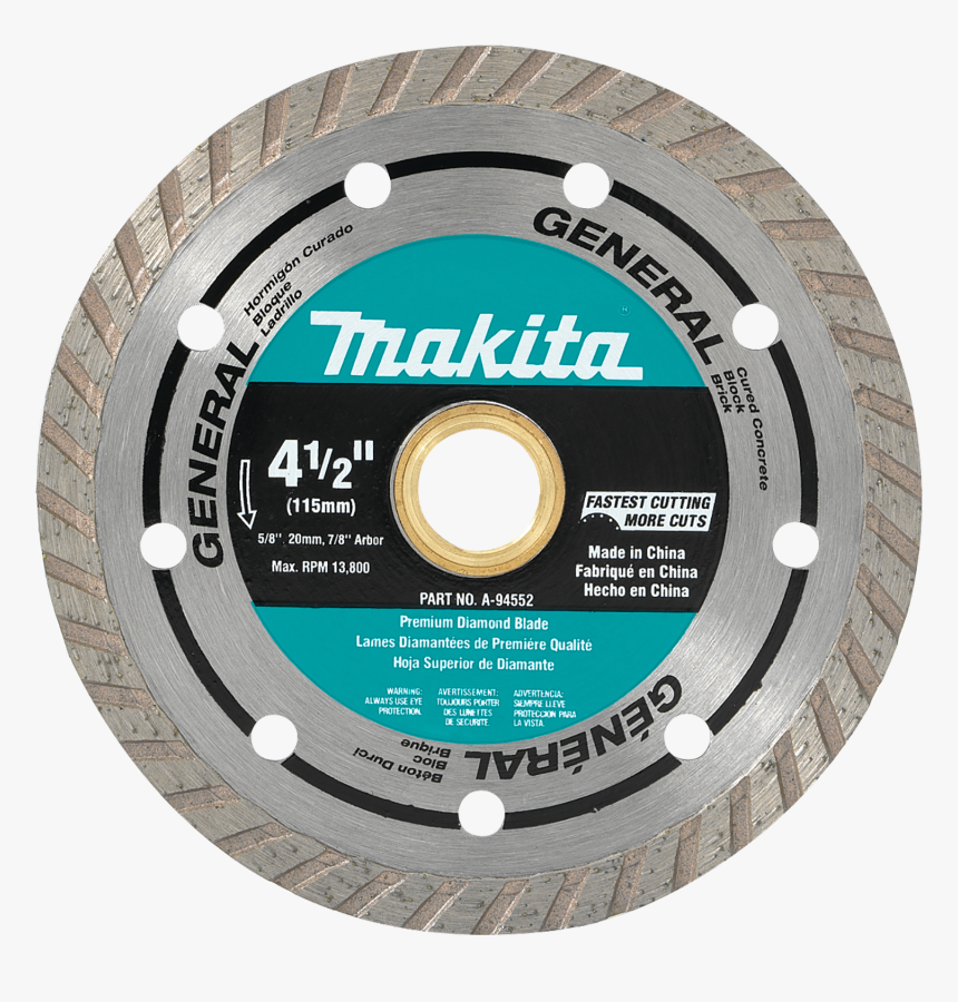 A-94552 - Cutting Disc Concrete 7, HD Png Download, Free Download