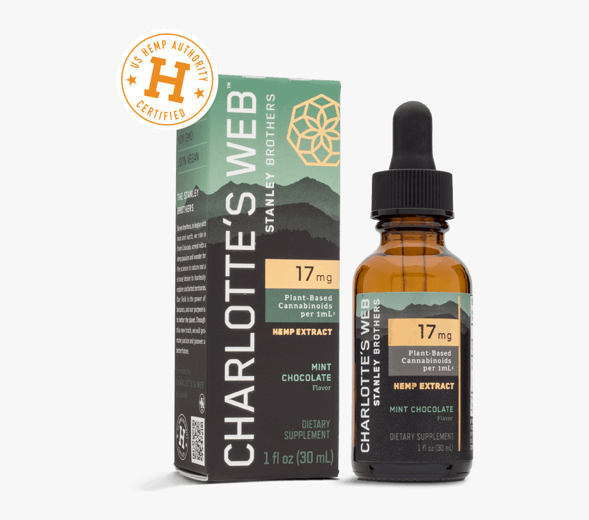 Charlotte's Web Cbd Oil Mint Chocolate, HD Png Download, Free Download
