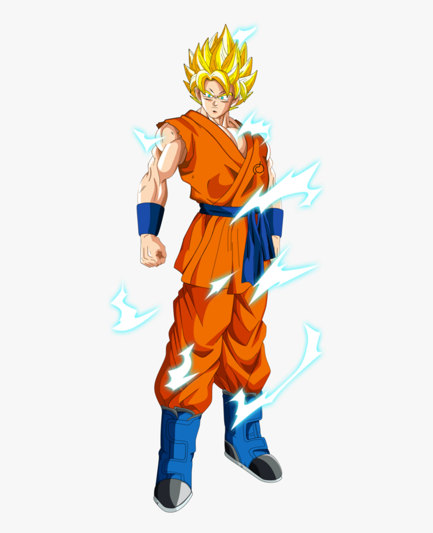 Transparent Son Goku Png - Dragon Ball Goku Ssj 2, Png Download, Free Download