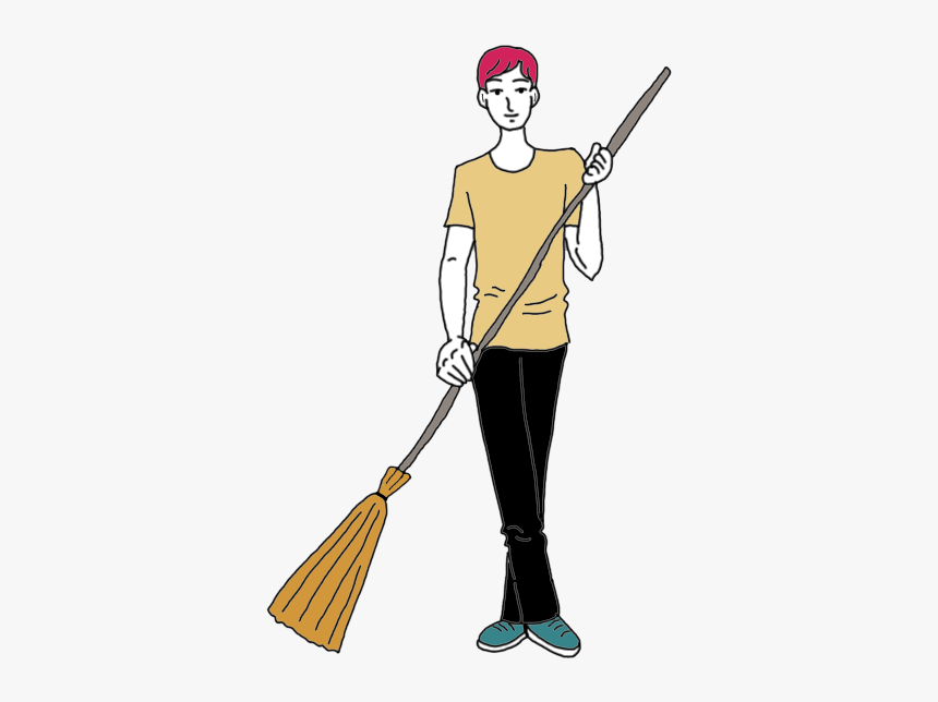 Sweeping - Illustration, HD Png Download, Free Download