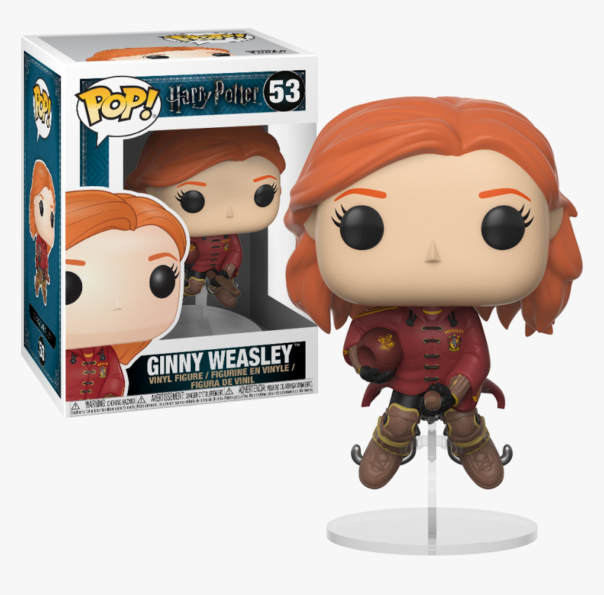 Ginny Weasley On Broom Funko Pop Vinyl Figure - Funko Pop Harry Potter Ginny Weasley, HD Png Download, Free Download