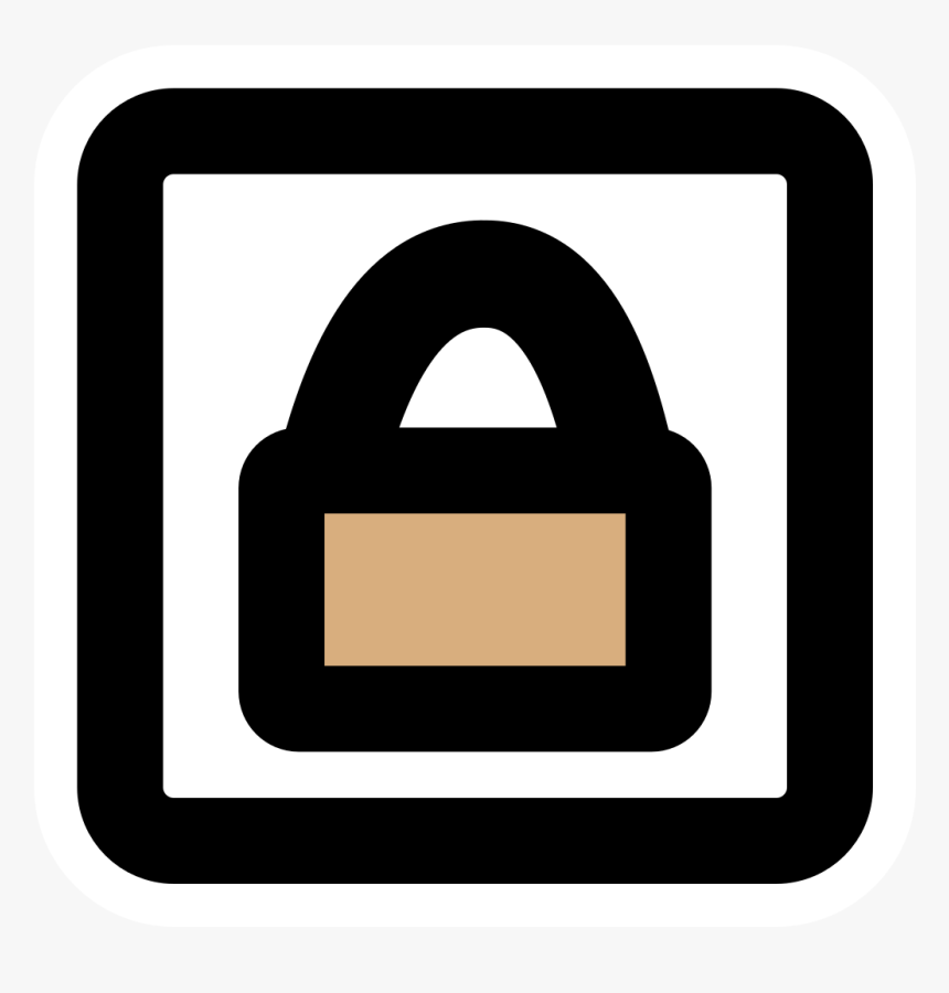 Primary Lock Overlay Clip Arts - Sign, HD Png Download, Free Download