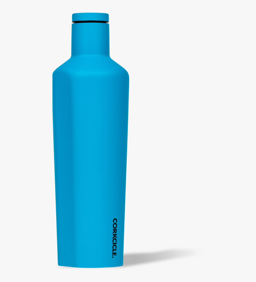 Corkcice Neon Lights Blue 25oz Canteen - Corkcicle 16oz Neon Blue, HD Png Download, Free Download