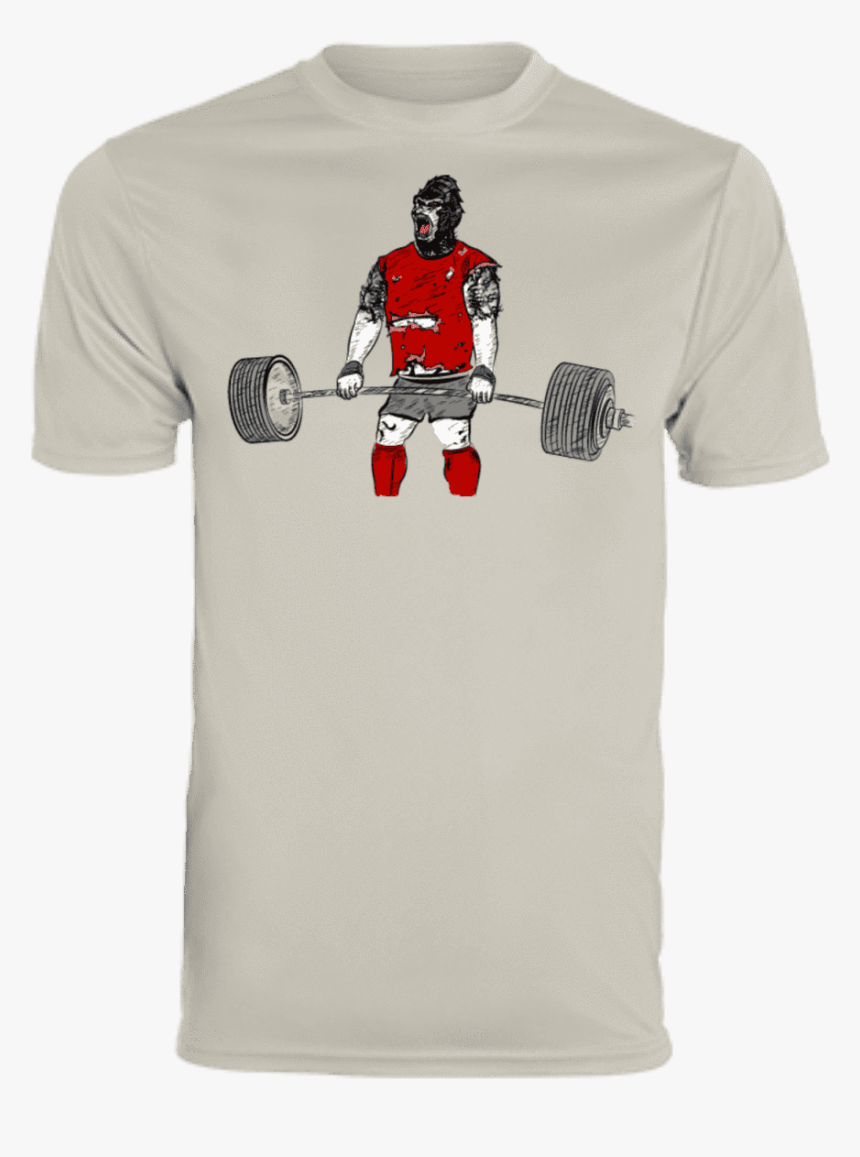 T-shirts Silver Grey / S Beast Mode Performance Tee"
 - T-shirt, HD Png Download, Free Download