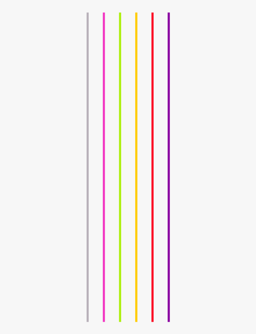 #ftestickers #colorful #rainbow #stripes #lines #thin - Colorfulness, HD Png Download, Free Download