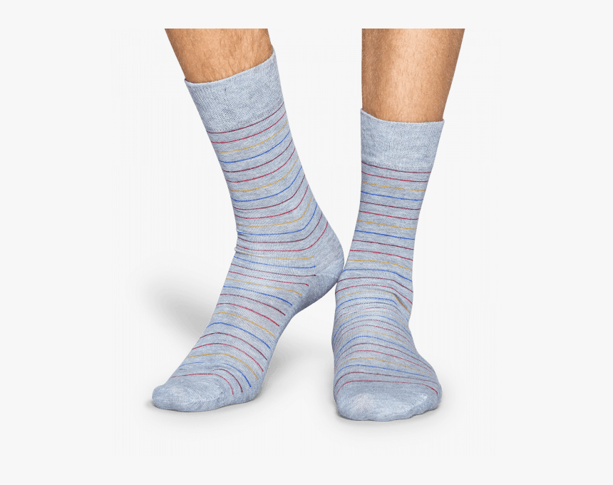 Happy Socks Tst01-9002 Thin Stripe - Sock, HD Png Download, Free Download