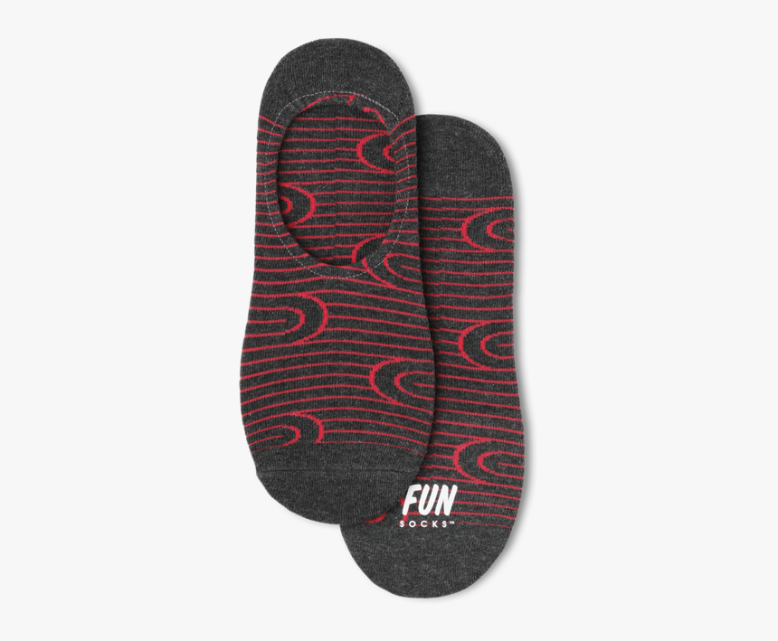 Men"s Spiral Stripe Socks - Flip-flops, HD Png Download, Free Download