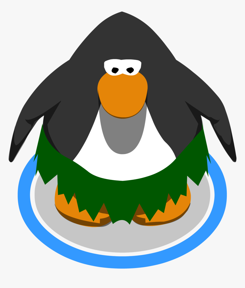 Grass Skirt Ingame - Club Penguin Png, Transparent Png, Free Download