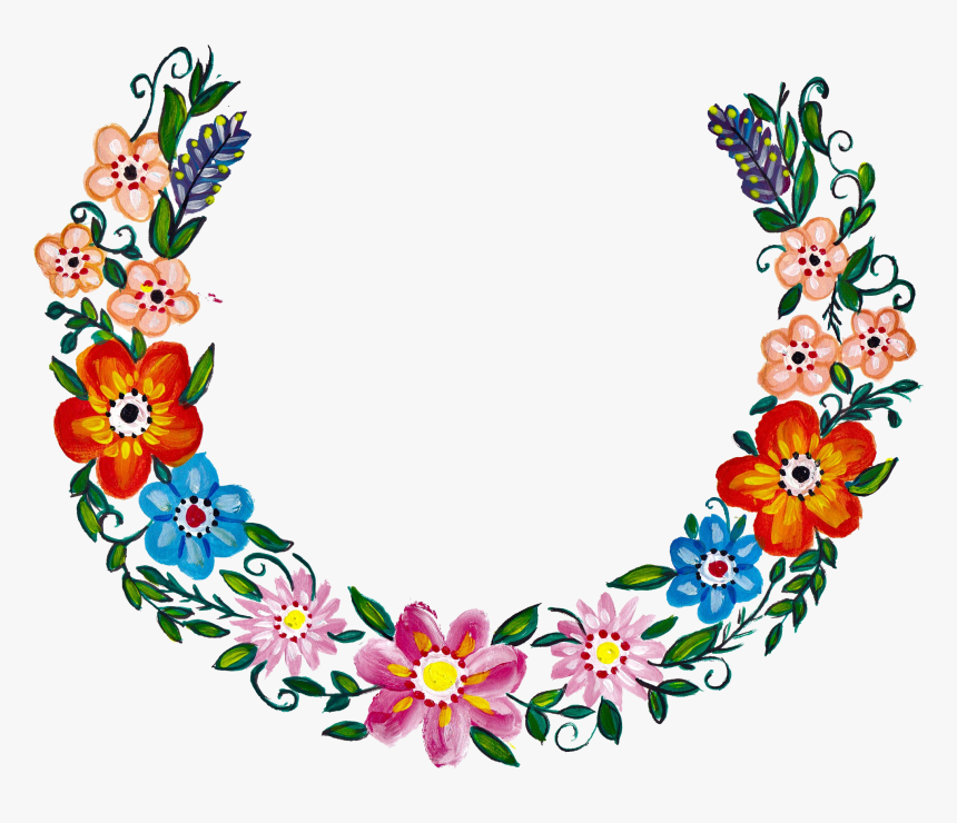 Transparent Wreath Flower, HD Png Download, Free Download