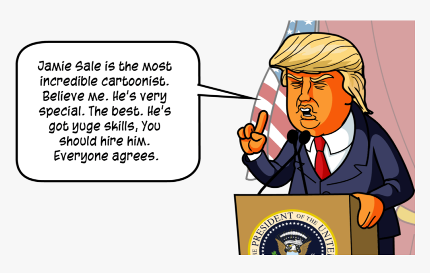 Transparent Comic Strip Png - Donald Trump Comic Strip, Png Download, Free Download