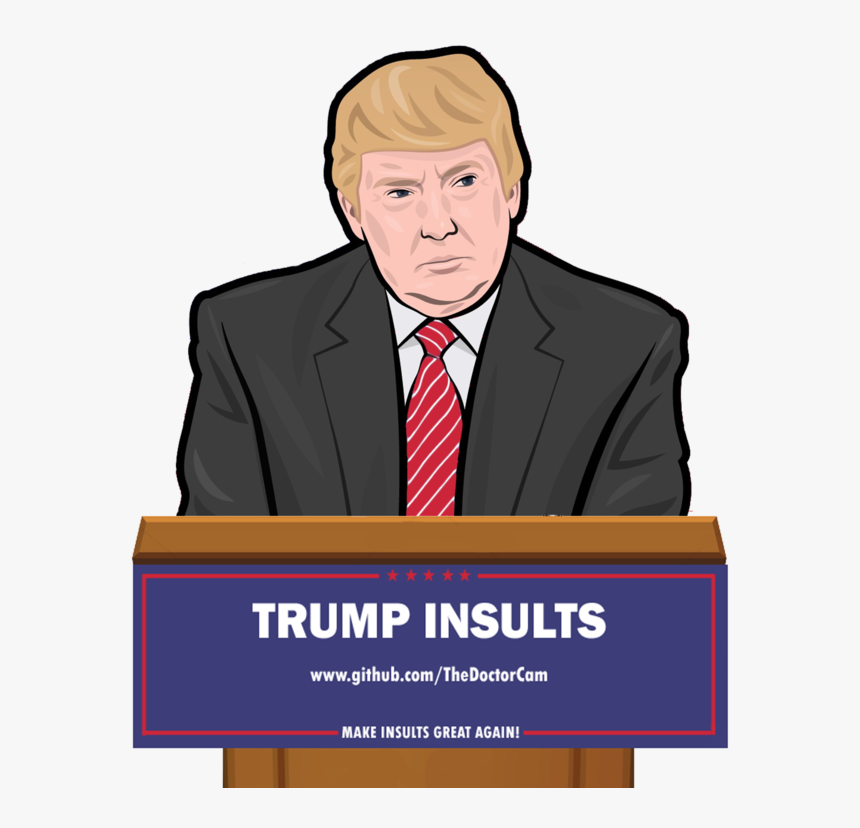 Illustration Of Donald Trump, HD Png Download, Free Download