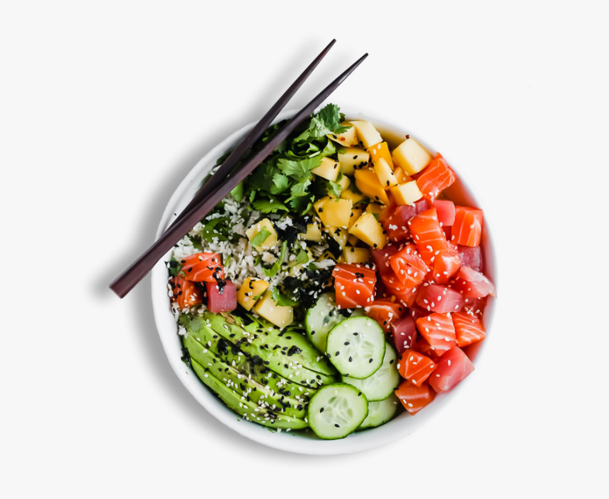 Poke Bowl Sushi, HD Png Download, Free Download