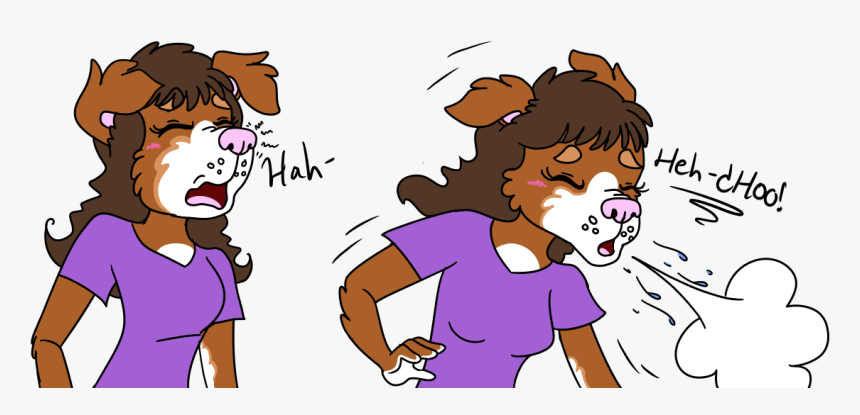 Lily Sneeze - Cartoon, HD Png Download, Free Download