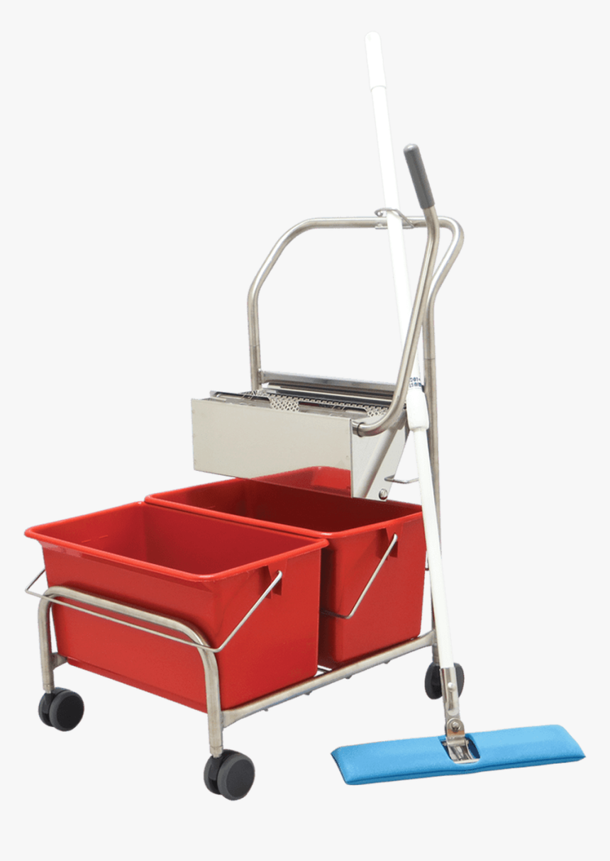 Mop Bucket Png - Cart, Transparent Png, Free Download