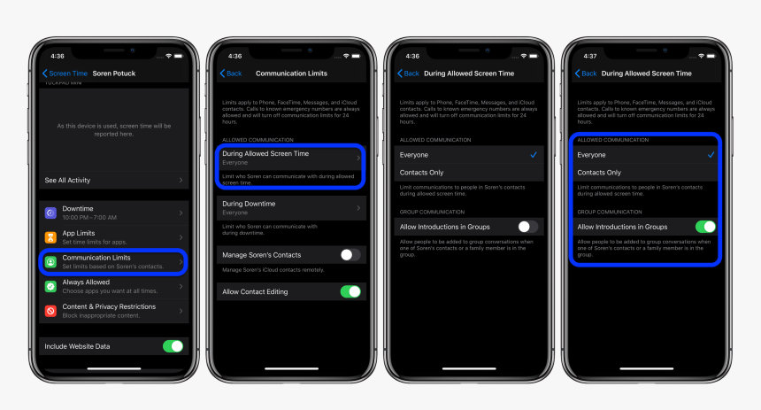 How To Manage Kids - Dark Mode On Ios 13, HD Png Download, Free Download