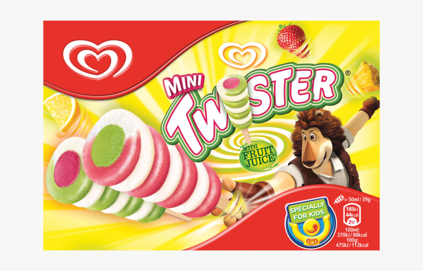 Walls Ice Cream Twister, HD Png Download, Free Download
