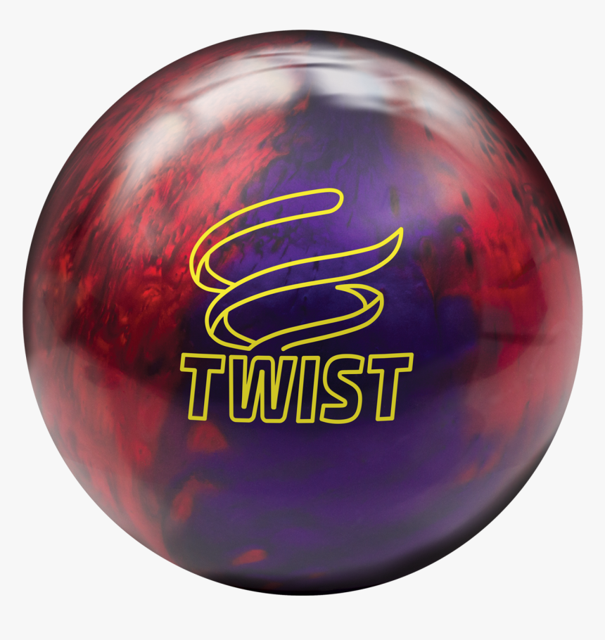 Brunswick Twist Bowling Ball Red/purple - Brunswick Twist Bowling Ball, HD Png Download, Free Download