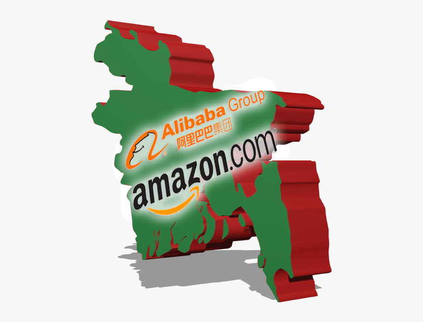 Alibaba And Amazon To Build Network In Bangladesh - Amazon.com, Inc., HD Png Download, Free Download