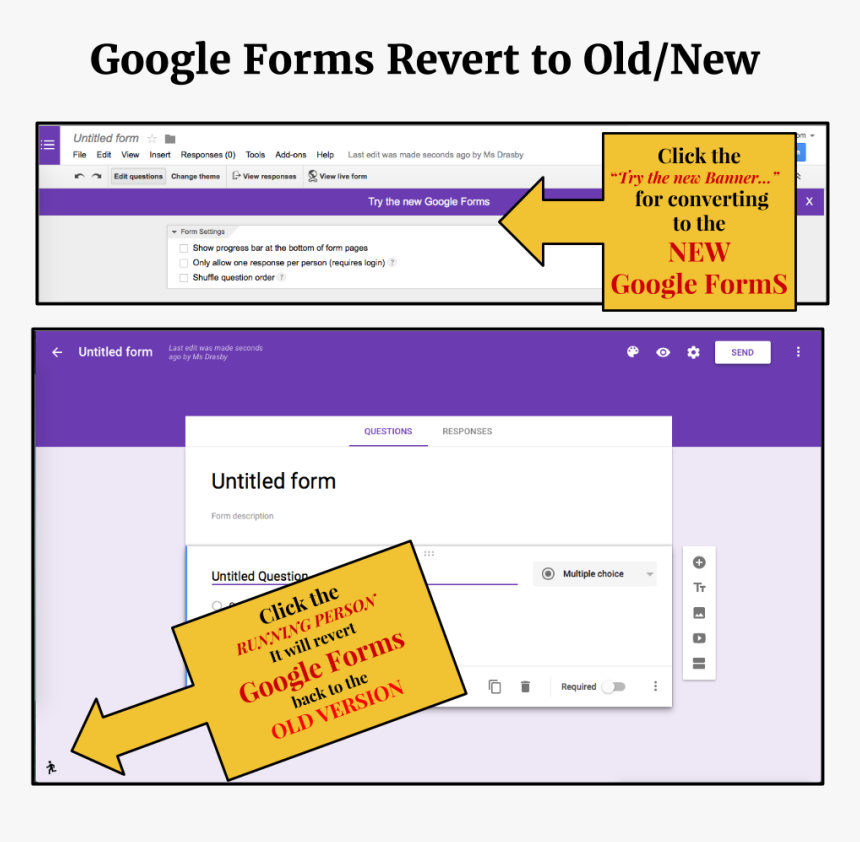 Open A Google Form, HD Png Download, Free Download