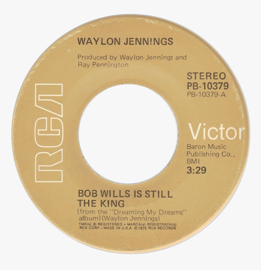 Bob Wills Is Still The King By Waylon Jennings Us Vinyl - Rolling Stones 45cat When The Whip Comes Down, HD Png Download, Free Download