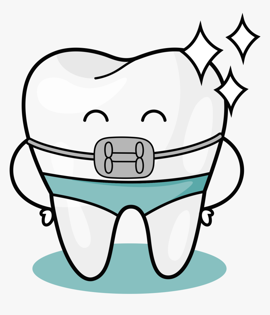 Clean Teeth Cartoon, HD Png Download, Free Download