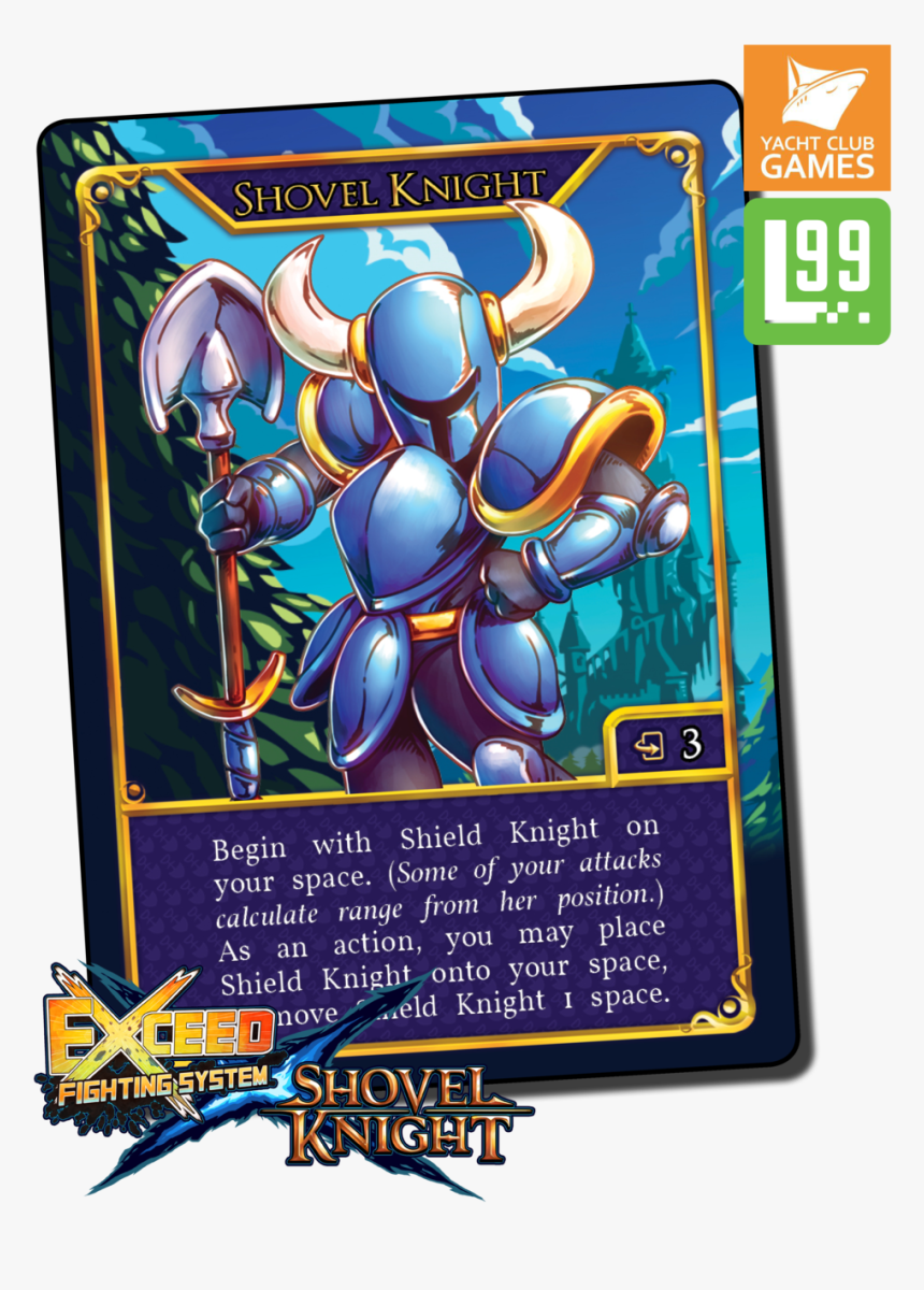 Exceed Card Previews - Exceed Fighting System Shovel Knight, HD Png Download, Free Download