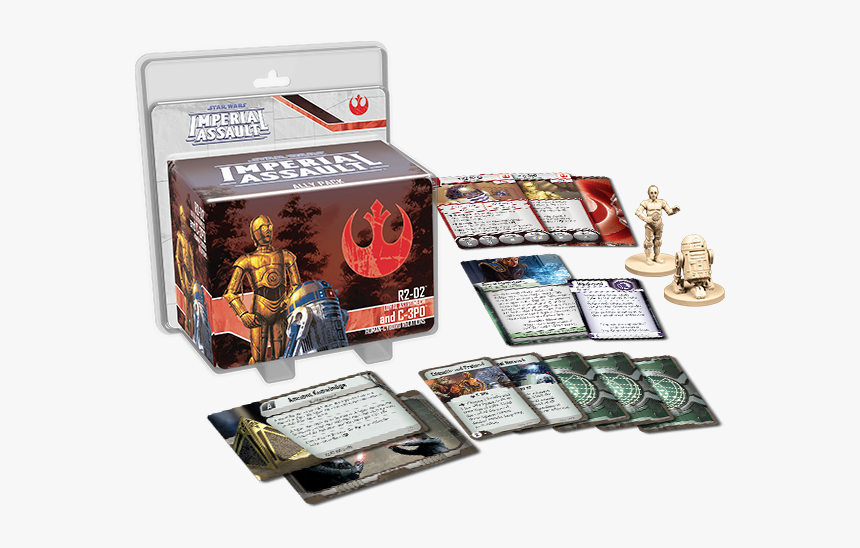 Imperial Assault R2 D2 & C 3po Ally Pack, HD Png Download, Free Download