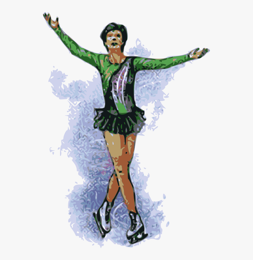 Figure Skating Woman - Ice Skating, HD Png Download, Free Download