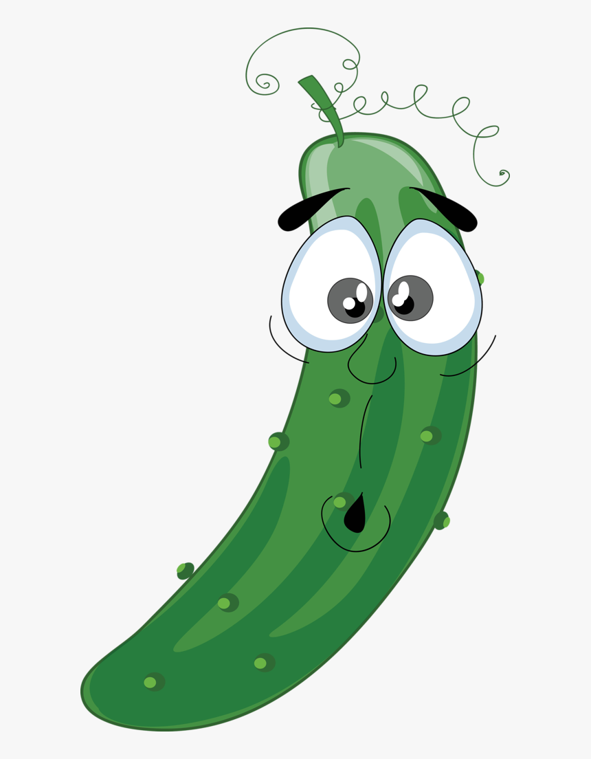 Banana Emoji Png - Green Fruits And Vegetables Cartoon, Transparent Png, Free Download