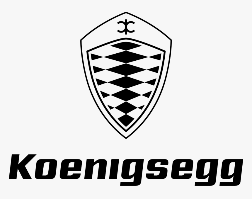 Koenigsegg Logo Black And White, HD Png Download, Free Download