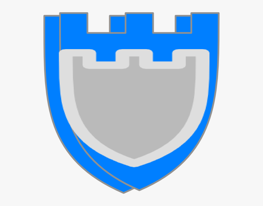 Edited Blue Shield Svg Clip Arts - Emblem, HD Png Download, Free Download