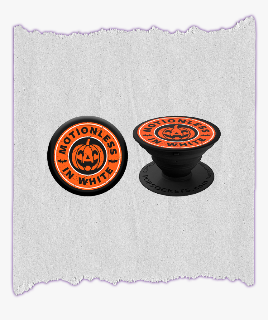 Pumpkin Pop Socket"
 Class="lazyload Lazyload Fade - Motionless In White Pumpkin Logo, HD Png Download, Free Download