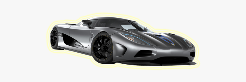 Silver Koenigsegg Agera R, HD Png Download, Free Download