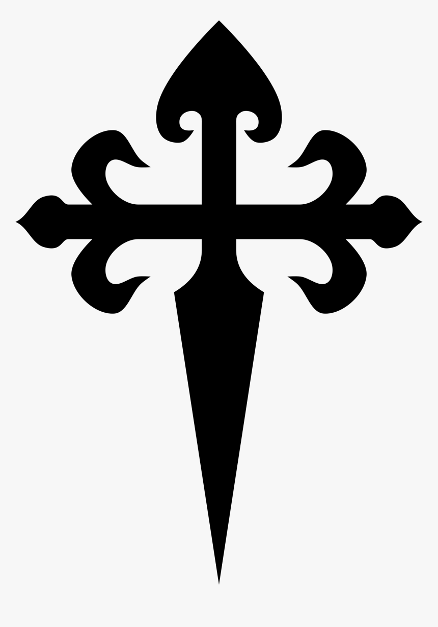 Cross Of St James Clip Arts - Saint James The Greater Cross, HD Png Download, Free Download