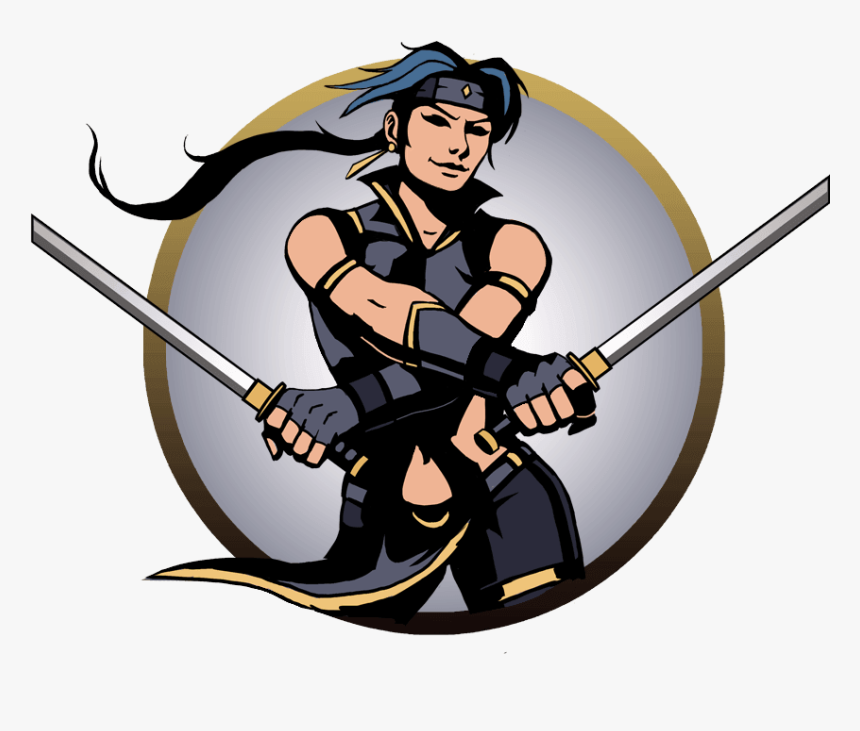 Shadow Warrior Clipart Woman - Shadow Fight 2 Warriors, HD Png Download, Free Download