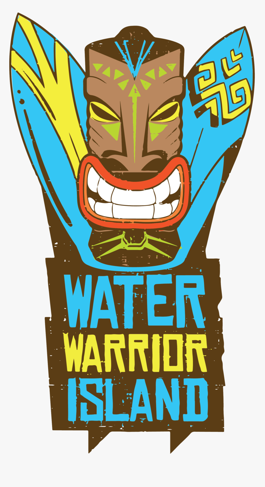 Water Warrior Logo Color - Water Warrior Island, HD Png Download, Free Download