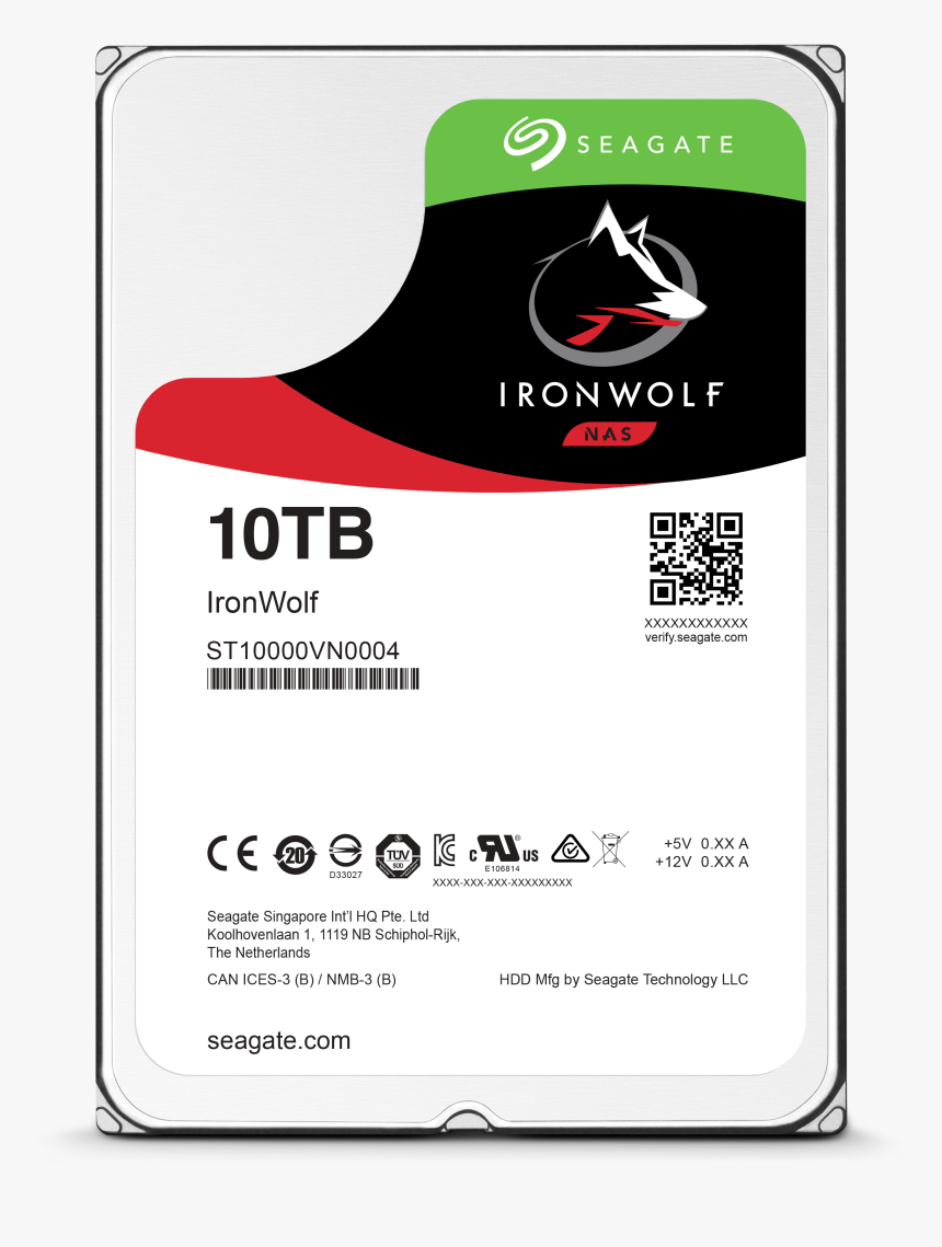 Seagate Ironwolf Pro 14tb, HD Png Download, Free Download